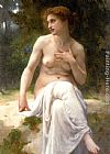 Guillaume Seignac Canvas Paintings - Nymphe